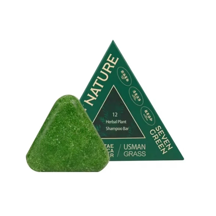 Seven green Shampoo Bar 3 PEICE