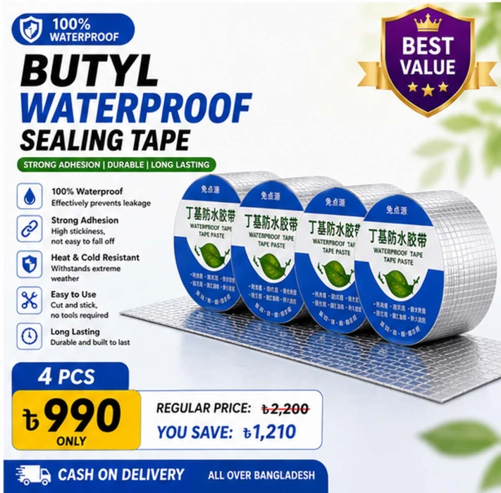 04 Pcs - Flex Waterproof Butyl Tape