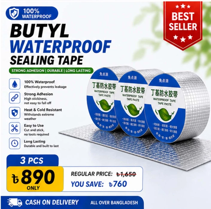 03 Pcs - Flex Waterproof Butyl Tape