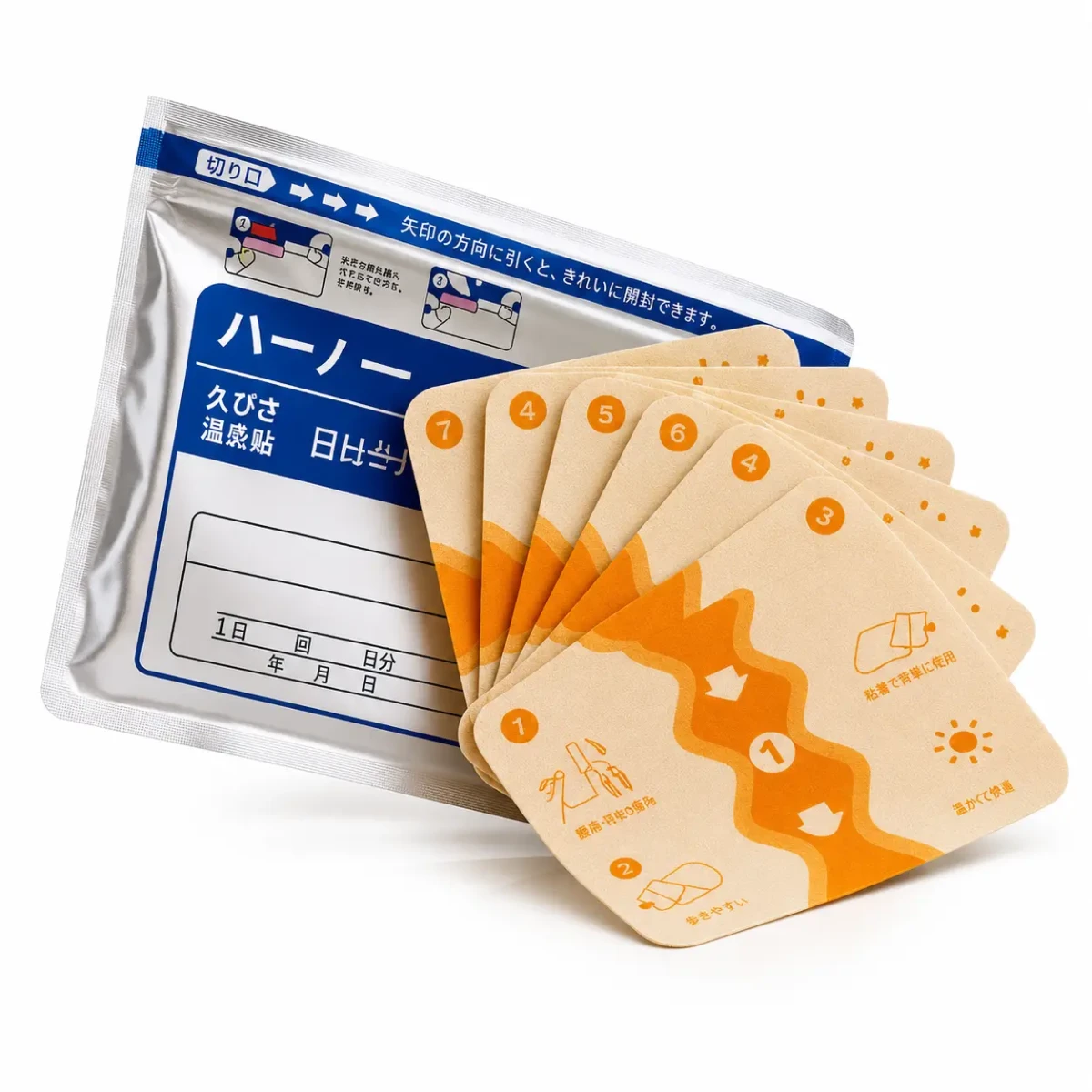 02 প্যাকেট Japanese Thermal Pain Relief Patch – 14 পিস