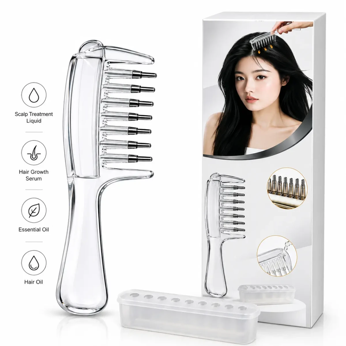 Scalp Applicator Hair Comb