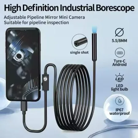 3-in-1 USB Endoscope Camera