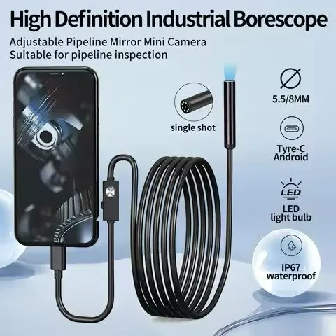 3-in-1 USB Endoscope Camera