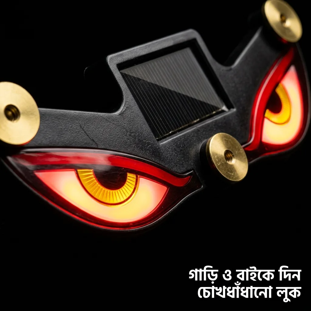 Solar Demon Eye Warning Light