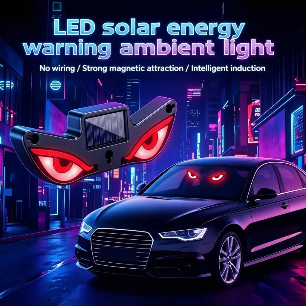 Solar Demon Eye Warning Light