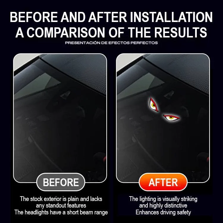 Solar Demon Eye Warning Light