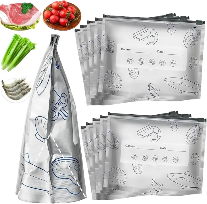 20-Pack Set Aluminum Foil Bag