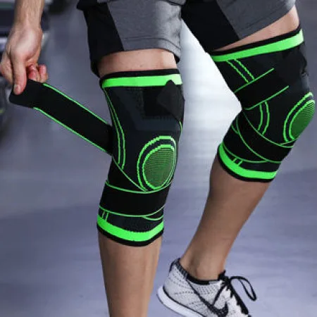 Knee Support Brace Compression Strap Sleeve Sports Protector Ligament adjustable Knee Cap Pad