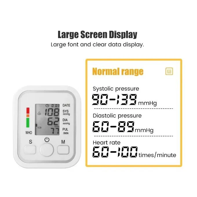 Digital Blood Pressure Machine – Bp Machine