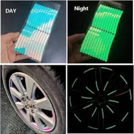 veneer car wheel tire  car stickers decoration product 40 peice